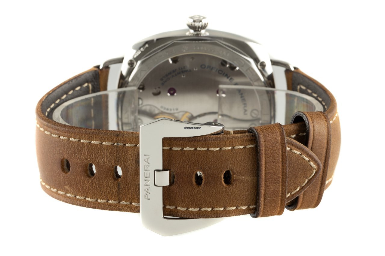 IMG_9081 Panerai Radiomir 3 Days 47mm Mens watch Unisex Manual winding Steel PAM00424 Replica 8