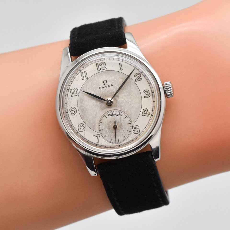 IMG_9081 Omega Manual winding 2383-6 Replica 8
