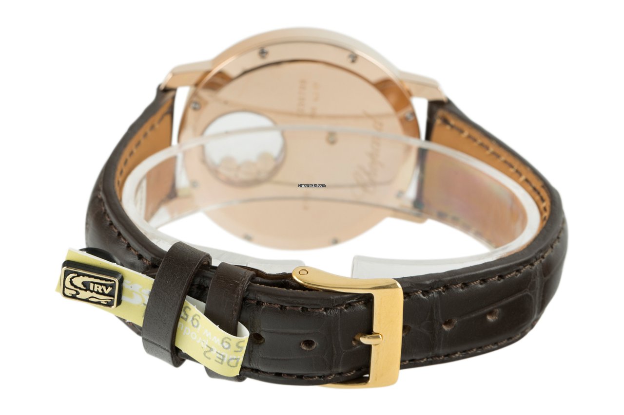 IMG_9081 Chopard Happy Diamonds Womens watch Quartz Red gold 20 7469 Replica 8