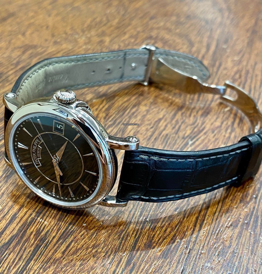 IMG_9081 Patek Philippe Calatrava Mens watch Unisex Automatic White gold 5153G-001 Replica 8