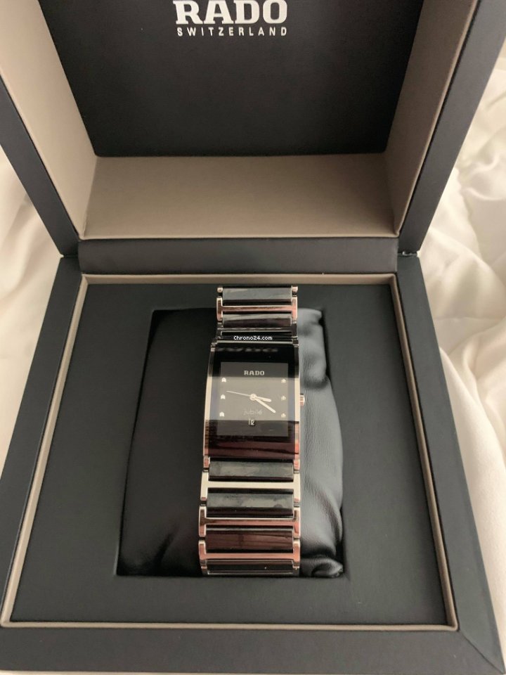 IMG_9081 Rado Integral Mens watch Unisex Quartz Ceramic R20784752 Replica 8