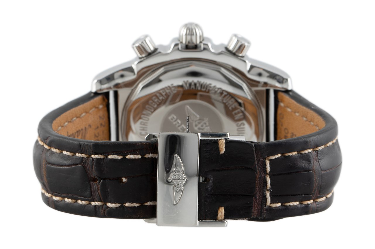 Breitling Chronomat 44 Mens watch Unisex Automatic Steel AB011012 A690 Replica 8