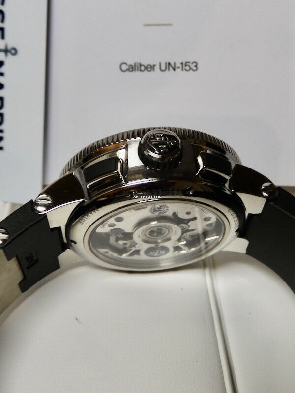 IMG_9081 Ulysse Nardin Marine Chronograph Automatic Steel 1533-150 40 Replica 8