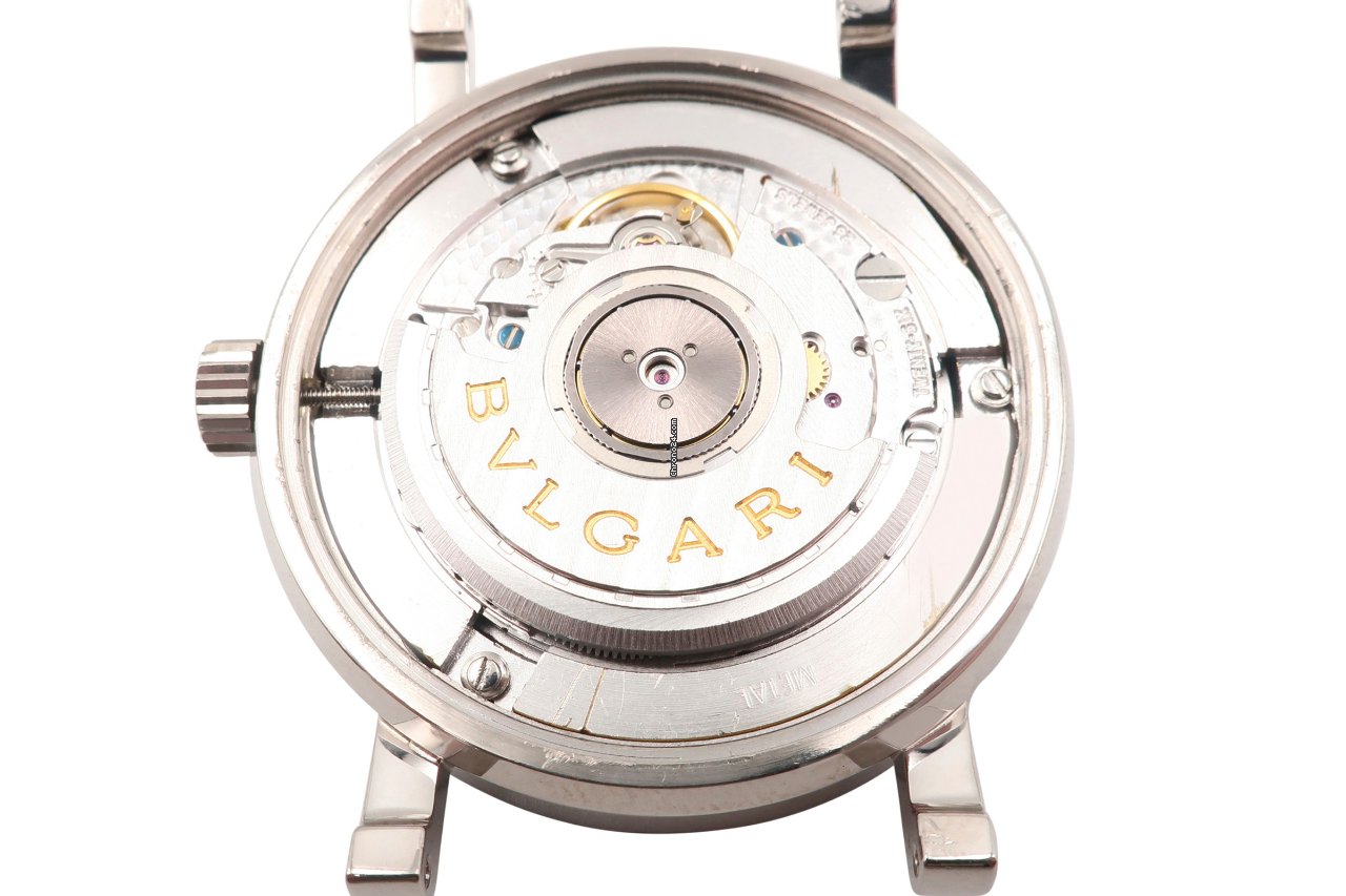 Bulgari Bulgari Mens watch Unisex Automatic White gold BBW 38 GLMP Replica 8