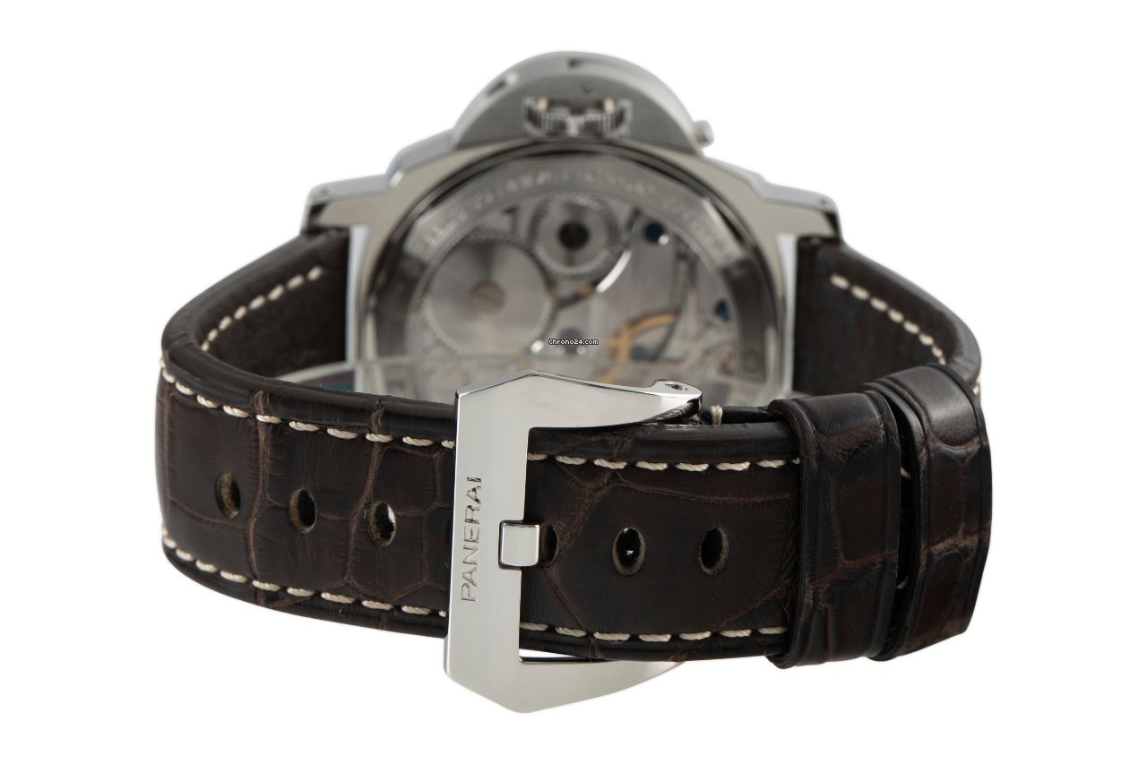 IMG_9081 Panerai Luminor Base Mens watch Unisex Manual winding Steel PAM112 Replica 8