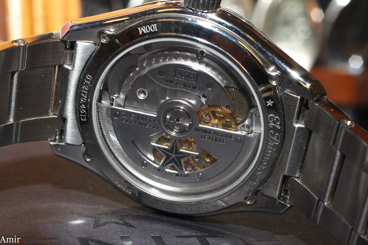 IMG_9081 Zenith El Primero Synopsis Mens watch Unisex Automatic Steel 03.2170.4613 21.M2170 Replica 8