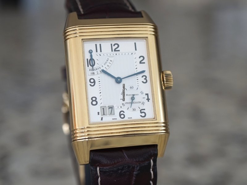 IMG_9081 Jaeger-LeCoultre Reverso Grande Date Yellow gold 240.1.15 Replica 8