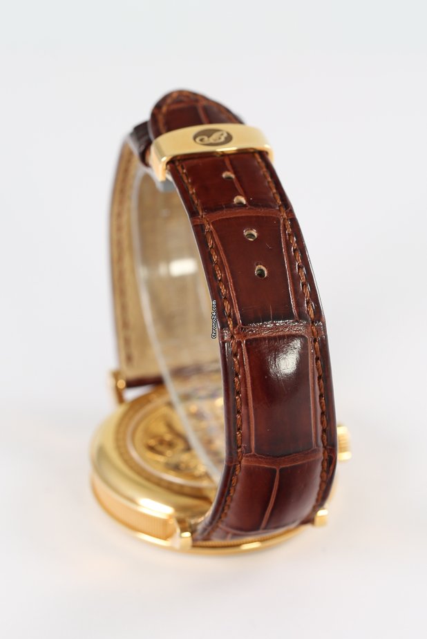 IMG_9081 Breguet Classique Complications Mens watch Unisex Automatic Yellow gold 5317BA 12 9V6 Replica 8