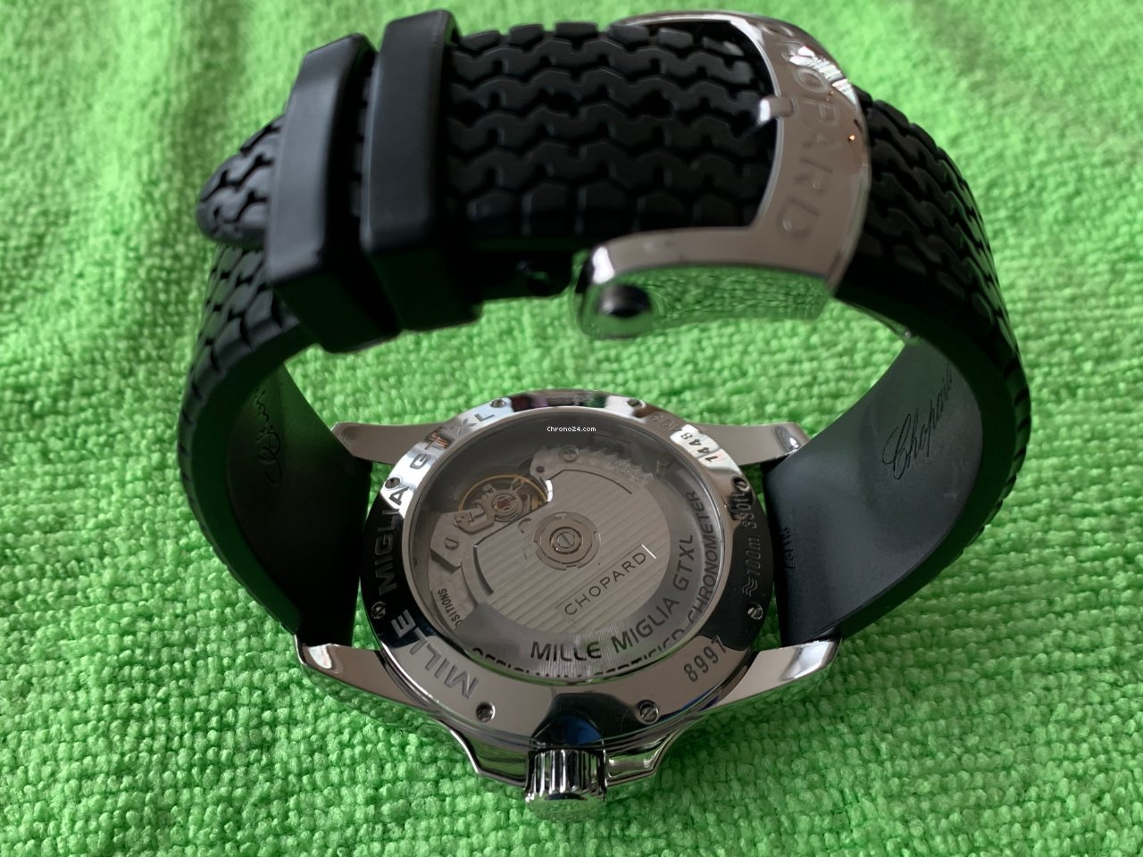 IMG_9081 Chopard Mille Miglia Mens watch Unisex Automatic Steel 168997-3001 Mille Miglia Gran Turismo GT XL GTXL Replica 8