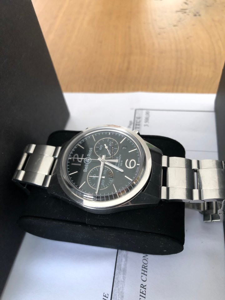 IMG_9081 Bell & Ross Vintage Mens watch Unisex Automatic Steel BRG126-BL-ST SST Replica 8