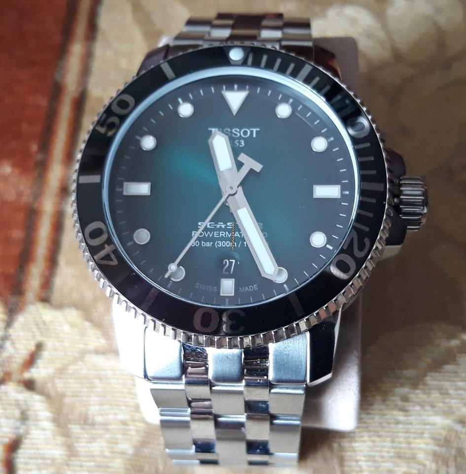 Tissot Seastar 1000 Mens watch Unisex Automatic Steel T120.417.11.091.00 Replica 8