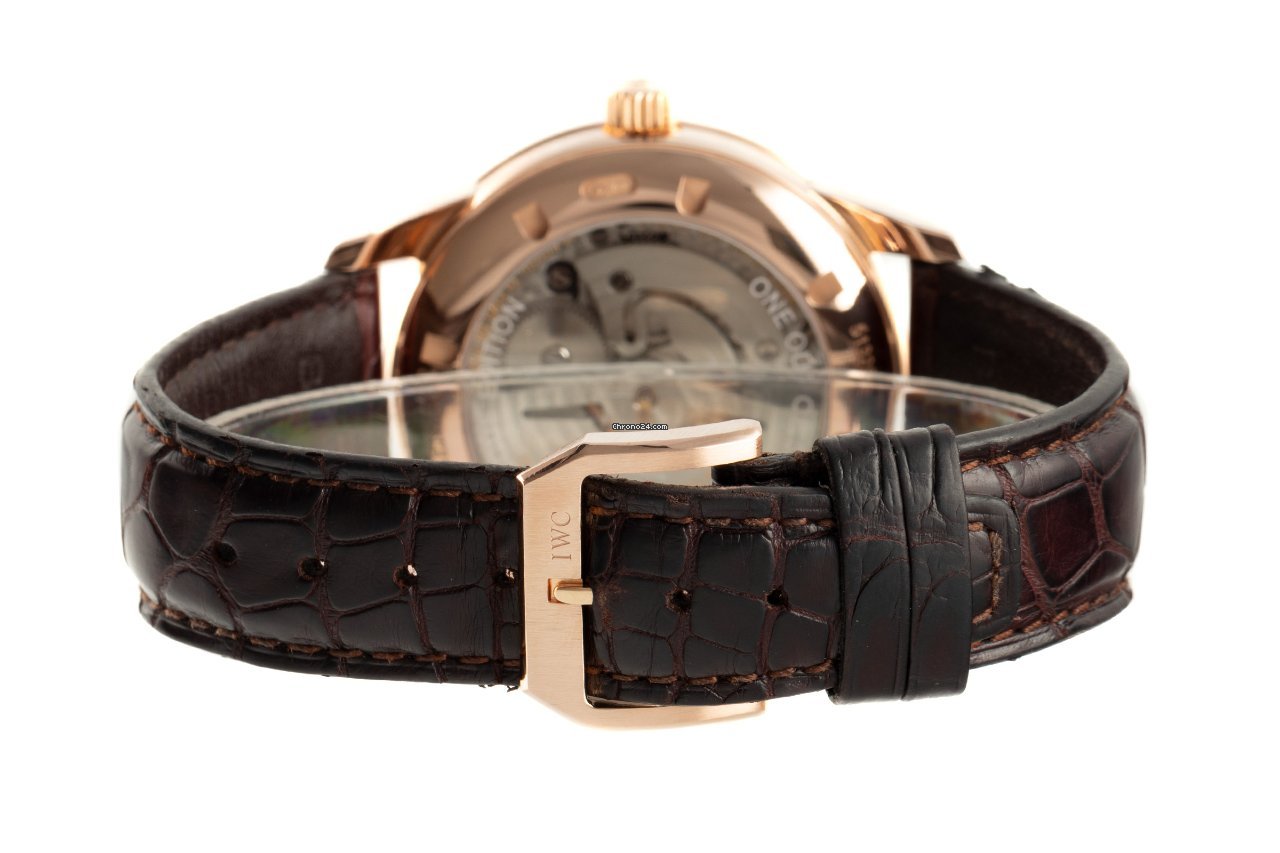 IMG_9081 IWC Ingenieur Automatic Mens watch Unisex Automatic Red gold 323312 Replica 8