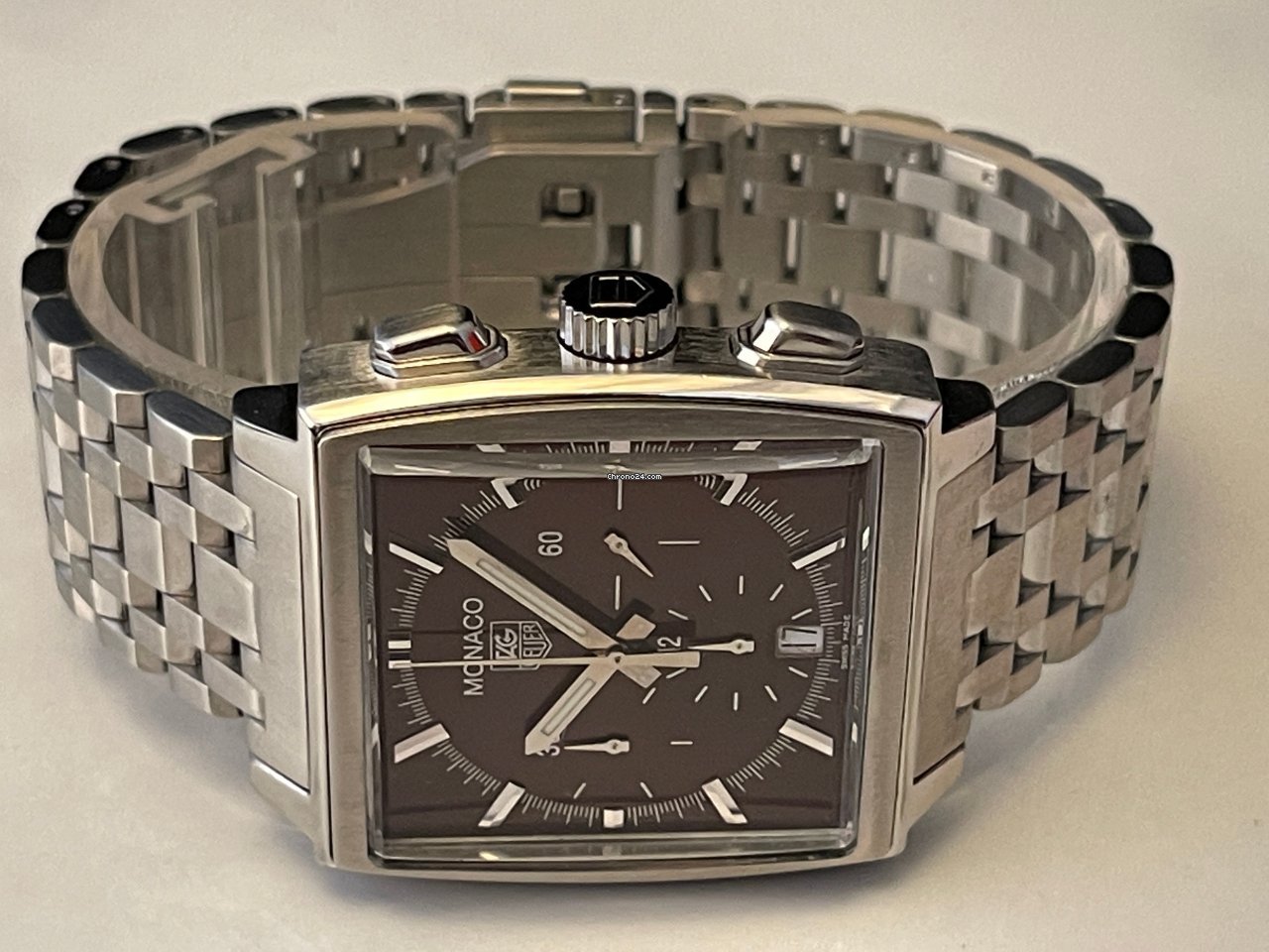 TAG Heuer Monaco Mens watch Unisex Automatic Steel CW2114-0 Replica 8