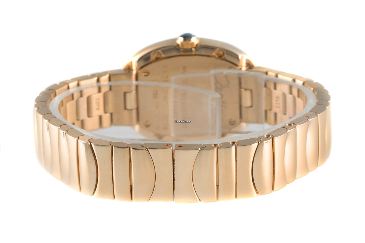 Cartier Baignoire Womens watch Quartz Yellow gold 3208 Replica 8