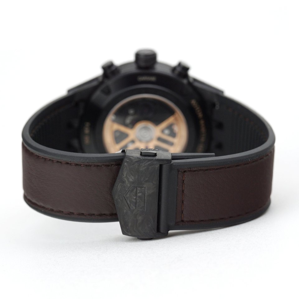 TAG Heuer Carrera Heuer-02T Mens watch Unisex Automatic Titanium CAR5A8E.FT6181 Replica 8