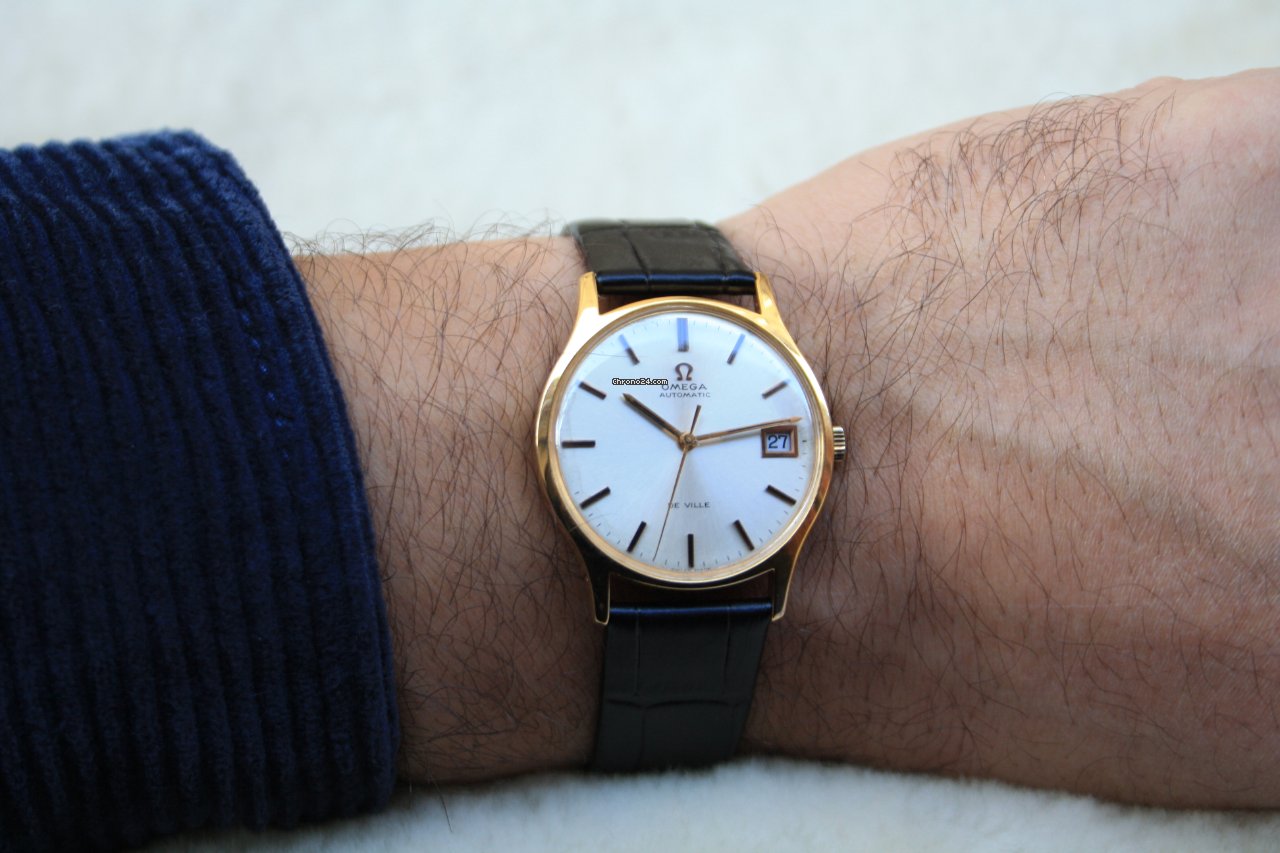 IMG_9081 Omega De Ville Mens watch Unisex Automatic Gold Steel 162046 Replica 8