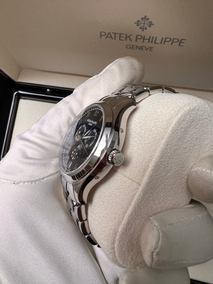 IMG_9081 Patek Philippe Annual Calendar Mens watch Unisex Automatic Steel 4947 1A-001 Replica 8