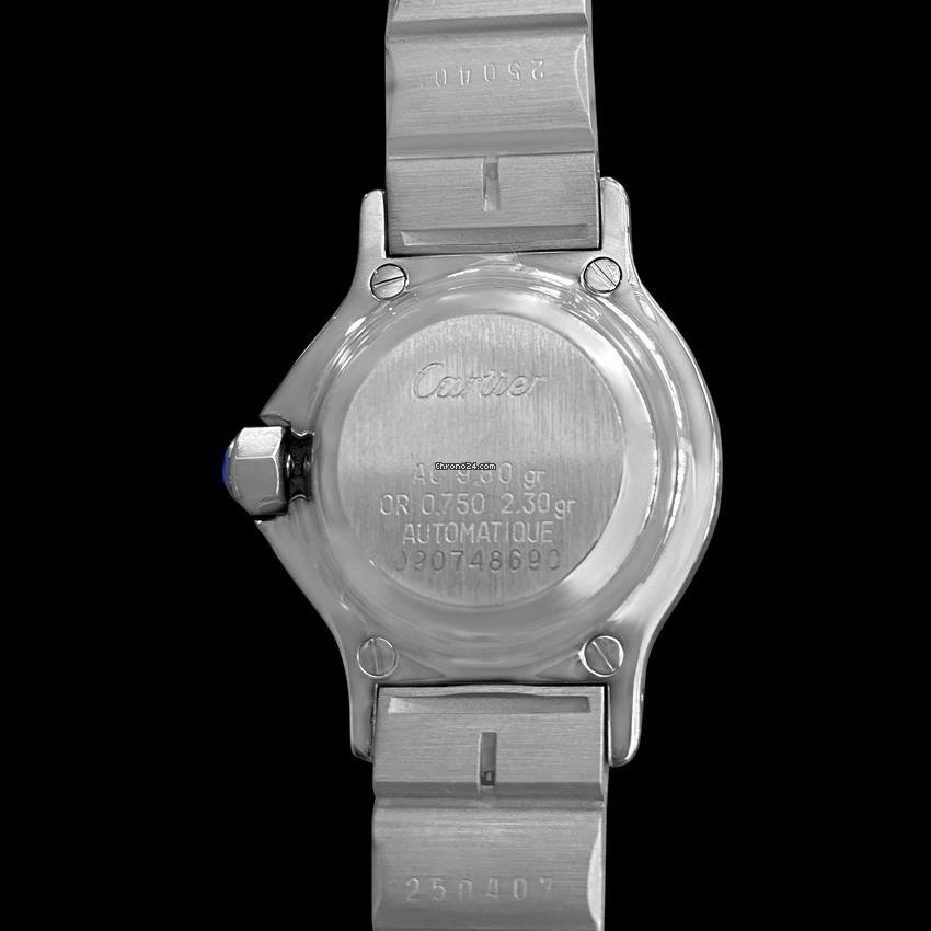 Cartier Womens watch Automatic Gold Steel 8350ST Replica 8