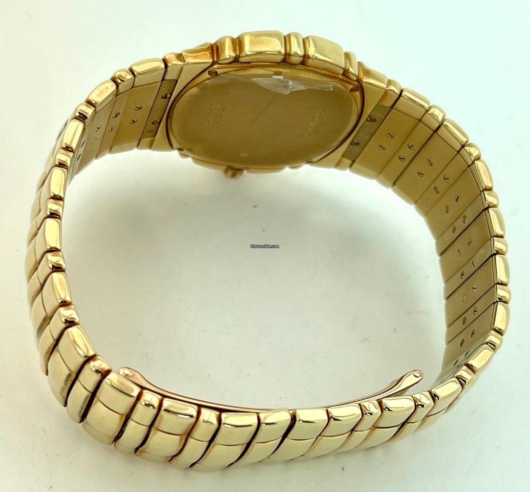 IMG_9081 Piaget Tanagra Mens watch Unisex Quartz Yellow gold Piaget 17041 M 401D Replica 8