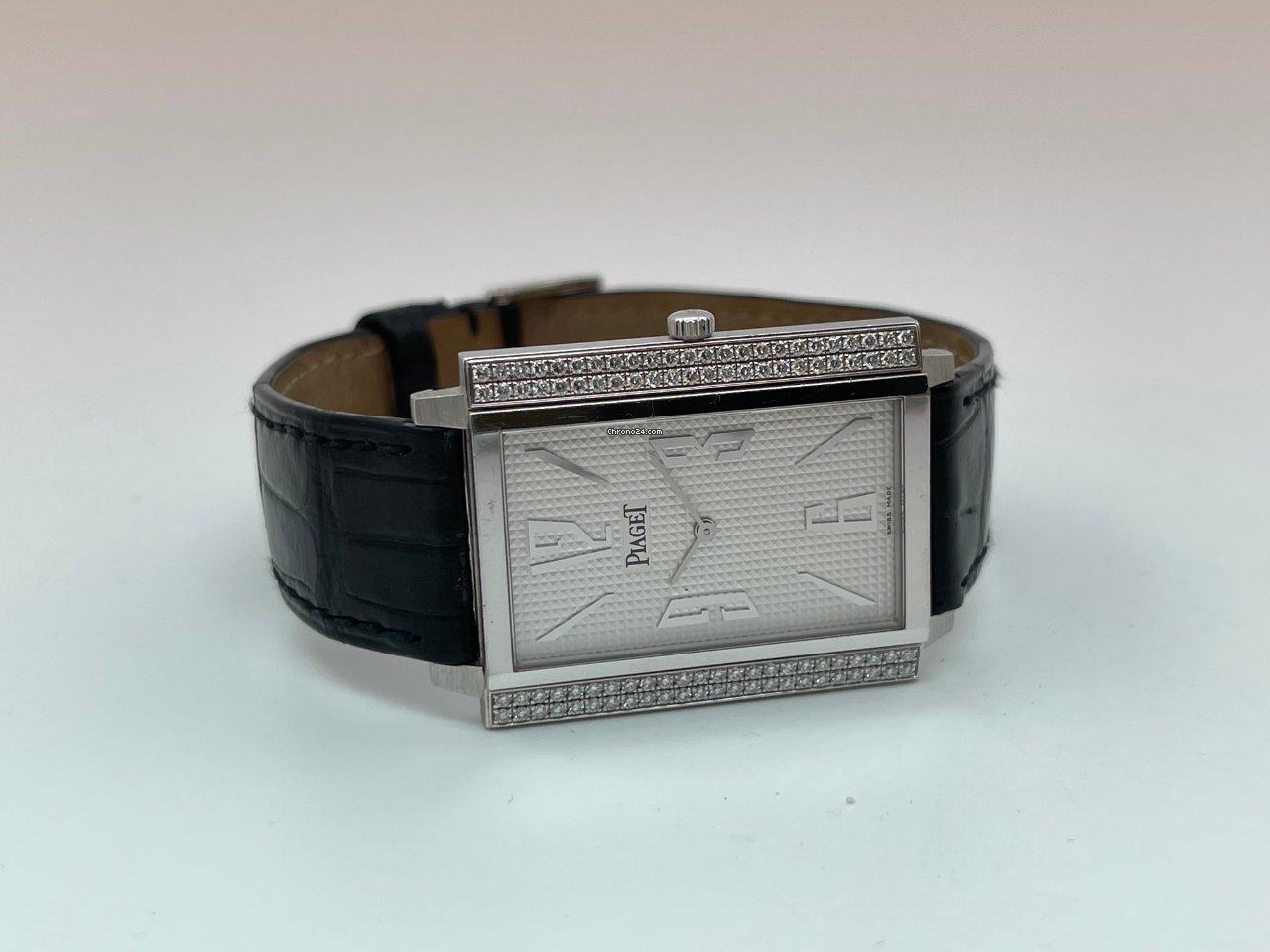 IMG_9081 Piaget Mens watch Unisex Manual winding White gold P10098 Replica 8