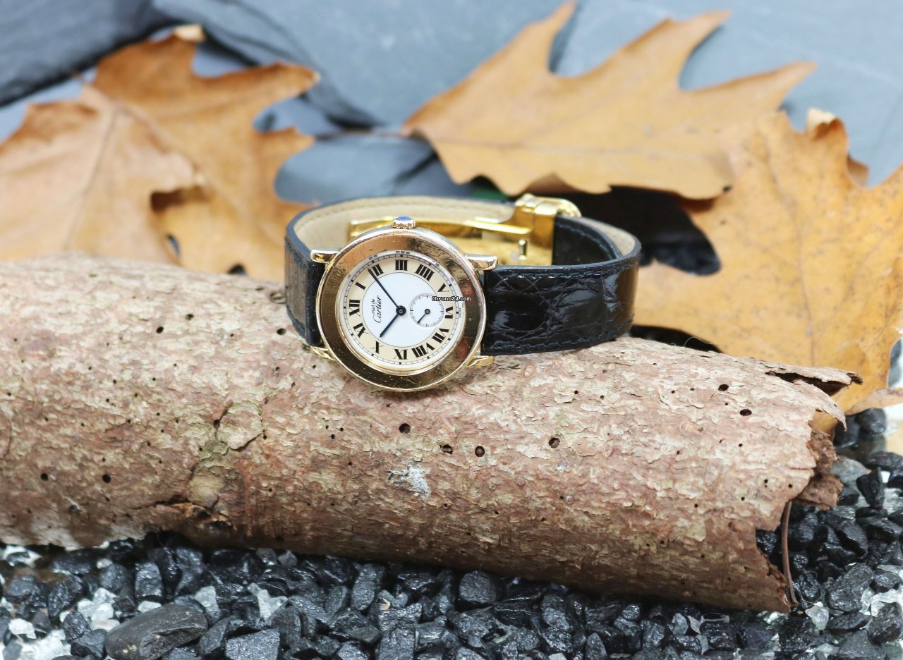 IMG_9081 Cartier Womens watch Quartz Silver 1810 Replica 8