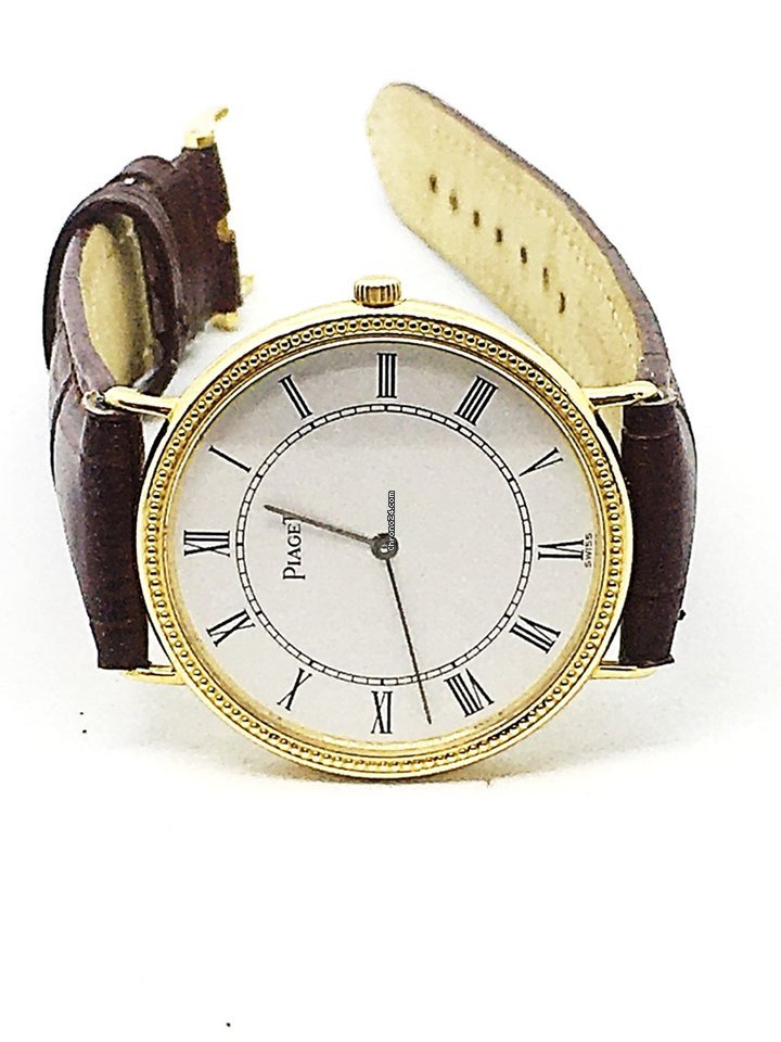 Piaget Mens watch Unisex Quartz Yellow gold PIAGET 84231 Replica 8