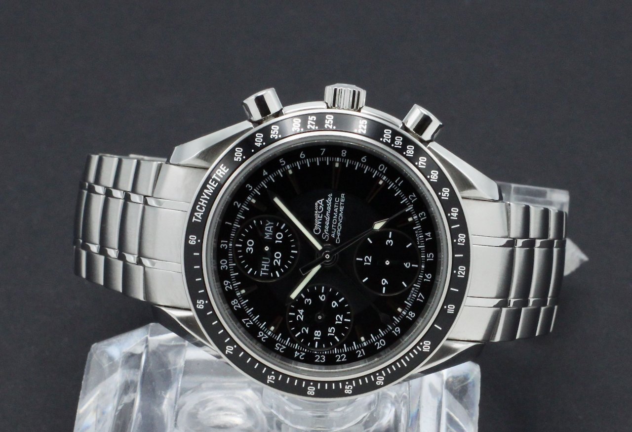 Omega Speedmaster Day Date Mens watch Unisex Automatic Steel 3220.50.00 Replica 8