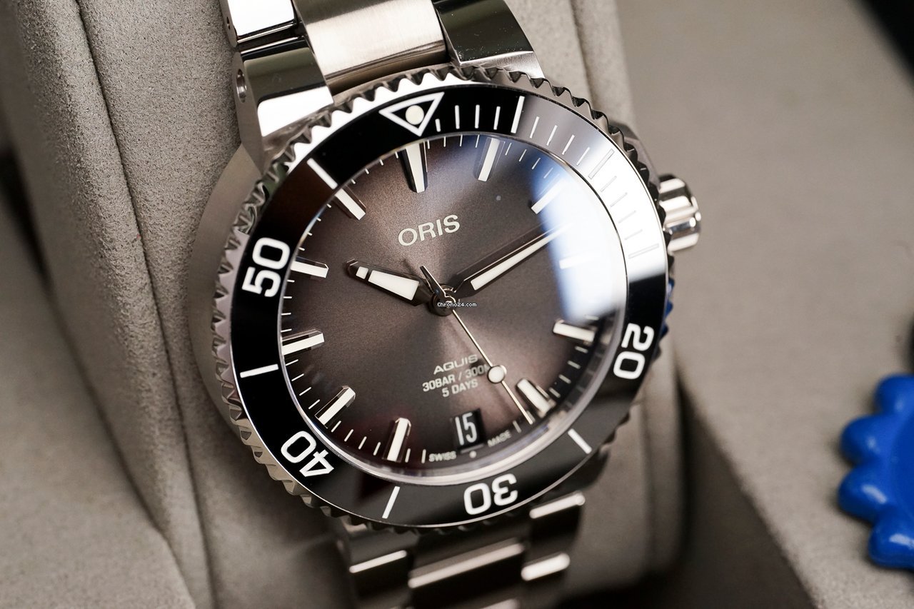 IMG_9081 Oris Aquis Date Mens watch Unisex Automatic Steel 01 400 7769 4154-07 8 22 09PEB Replica 8