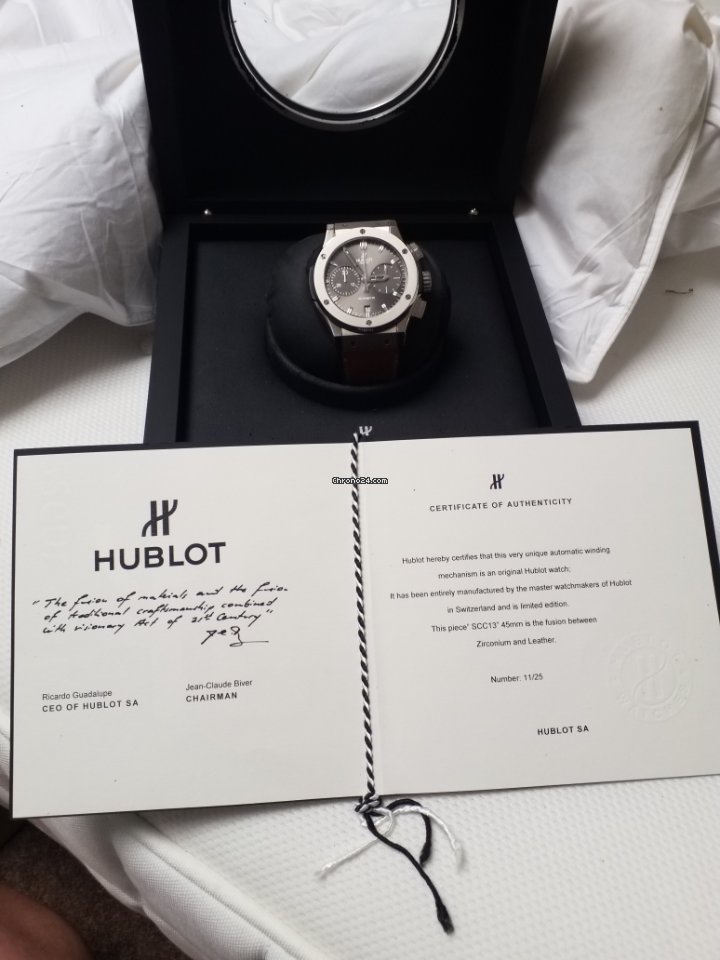 Hublot Classic Fusion Racing Grey Mens watch Unisex Automatic Titanium 521.NX.7070.LR Replica 8