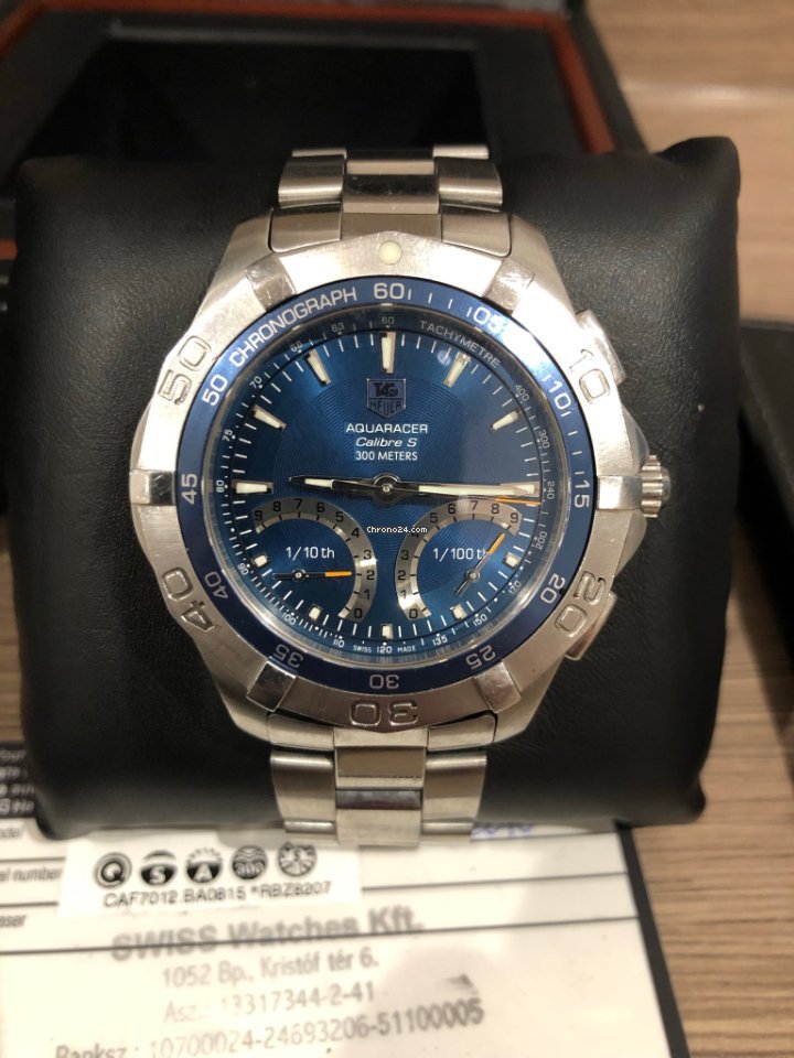 TAG Heuer Aquaracer 300M Mens watch Unisex Quartz Steel CAF7012.BA0815 Replica 8