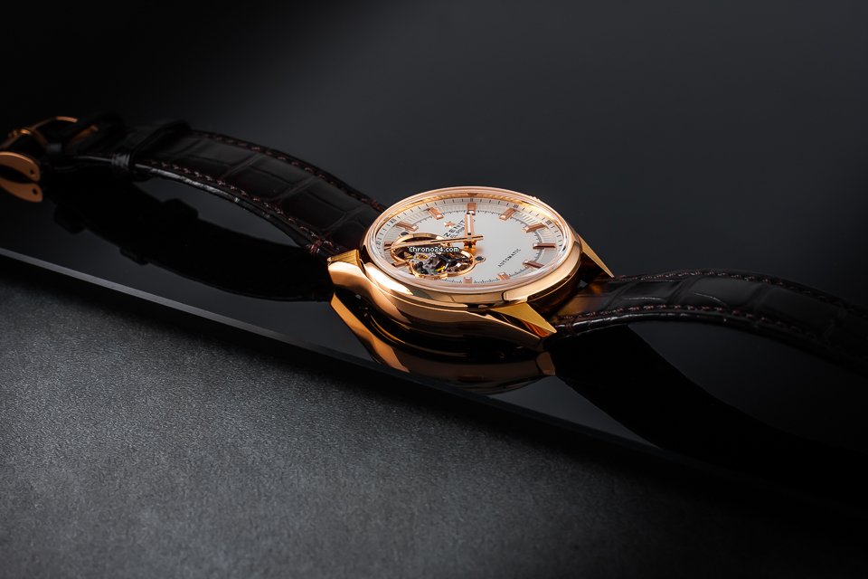 IMG_9081 Zenith El Primero Synopsis Mens watch Unisex Automatic Rose gold 18.2170.4613 Replica 8