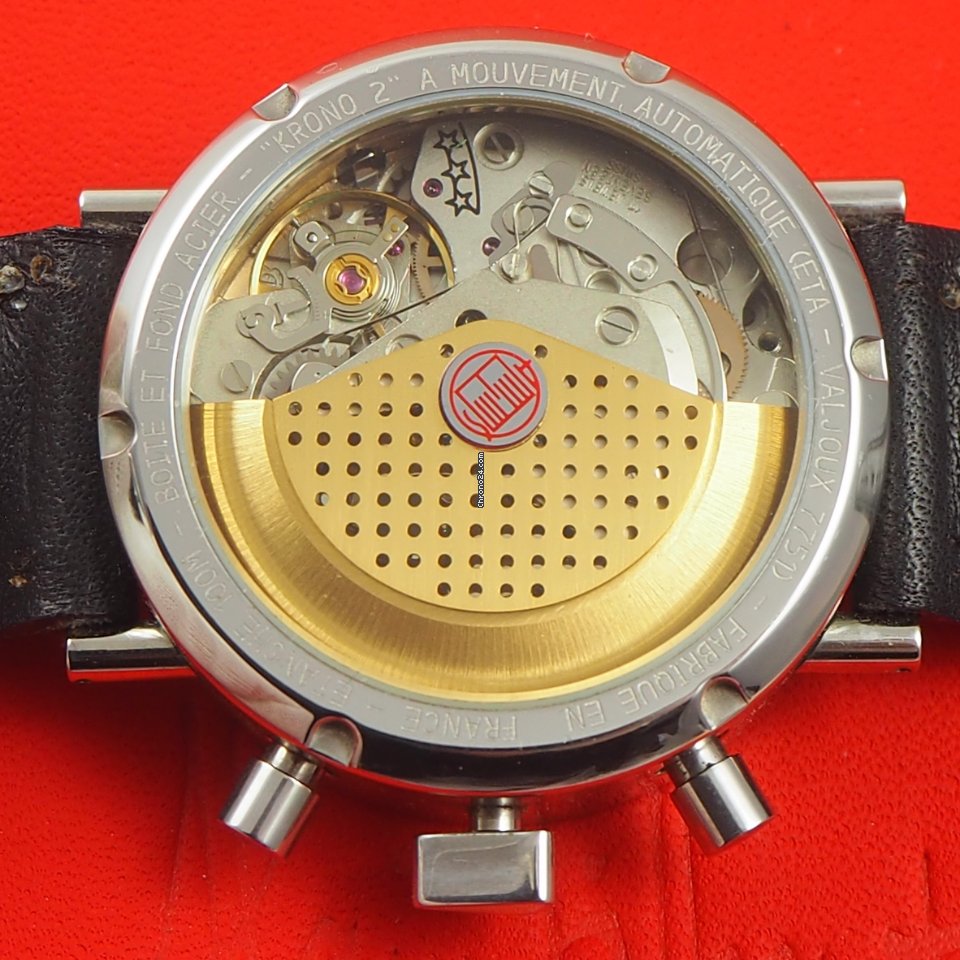 IMG_9081 Alain Silberstein Mens watch Unisex Automatic Steel Krono 2 Replica 8