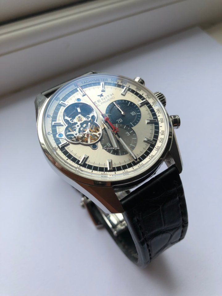 IMG_9081 Zenith El Primero Chronomaster Mens watch Unisex Automatic Steel 03.2040.4061 69.C496 Replica 8