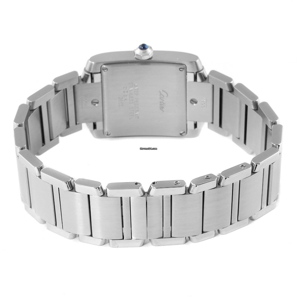 IMG_9081 Cartier Tank Francaise Womens watch Quartz W51011Q3 Replica 8
