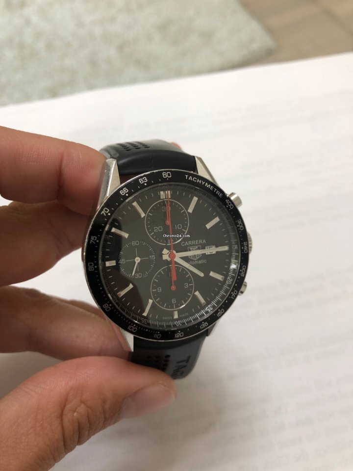 IMG_9081 TAG Heuer Carrera Calibre 16 Mens watch Unisex Automatic Steel CV2014 Replica 8