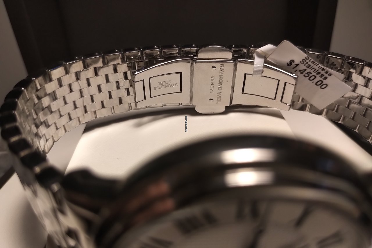 IMG_9081 Raymond Weil Maestro Mens watch Unisex Automatic Steel 2837-st-00659 Replica 8
