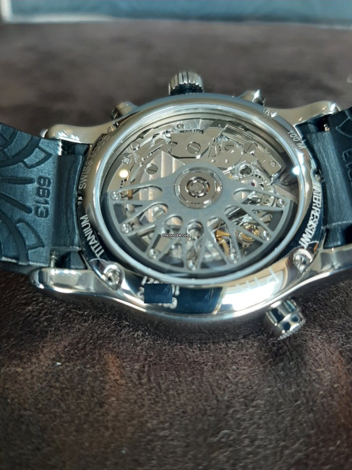 IMG_9081 Porsche Design Dashboard Mens watch Unisex Automatic Titanium 6613.12.40.1145 Replica 8