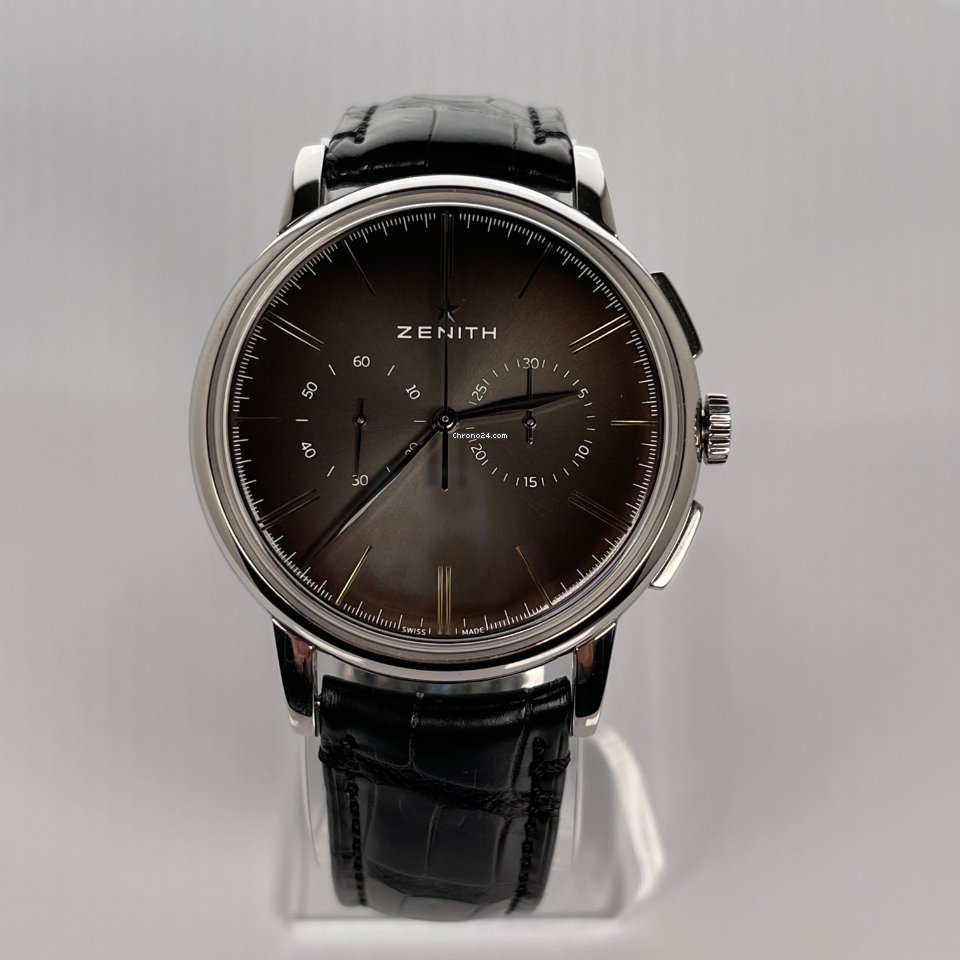 IMG_9081 Zenith Elite Chronograph Classic Mens watch Unisex Automatic Steel 03.2270.4069 26.C493 Replica 8
