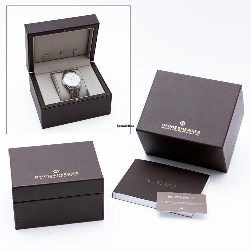 Baume & Mercier Clifton Mens watch Unisex Automatic Steel M0a10141 Replica 8