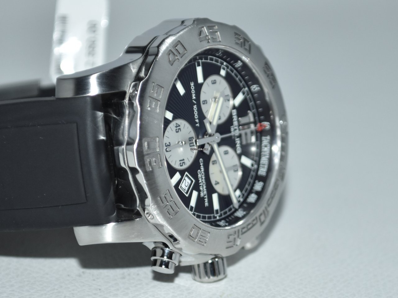 IMG_9081 Breitling Colt Chronograph II Mens watch Unisex Quartz Steel A7338710 BB49 Replica 8