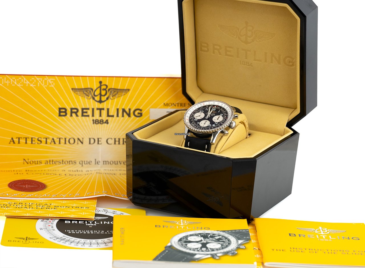 IMG_9081 Breitling Navitimer Mens watch Unisex Automatic Steel A23322-161 Replica 8