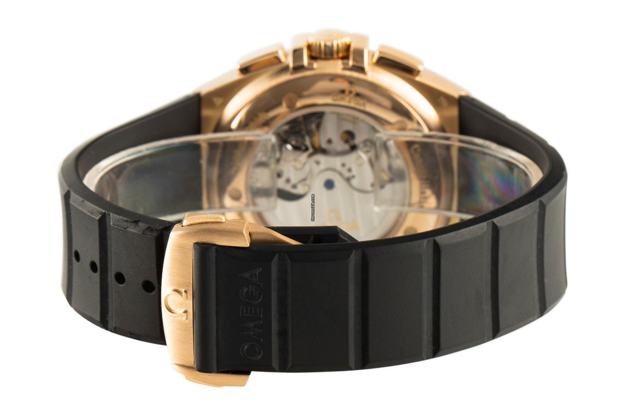 IMG_9081 Omega Constellation Double Eagle Mens watch Unisex Automatic Red gold 1619.51.91 Replica 8