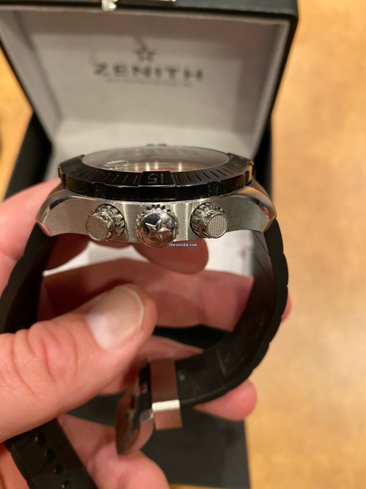 IMG_9081 Zenith Defy El Primero Mens watch Unisex Automatic Steel 03-0531-4000-21-R672 Replica 8