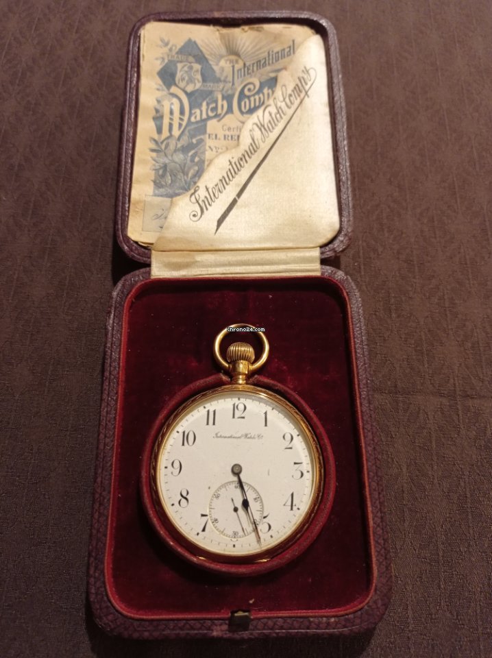 IMG_9081 IWC Mens watch Unisex Manual winding Yellow gold 231708 Replica 8