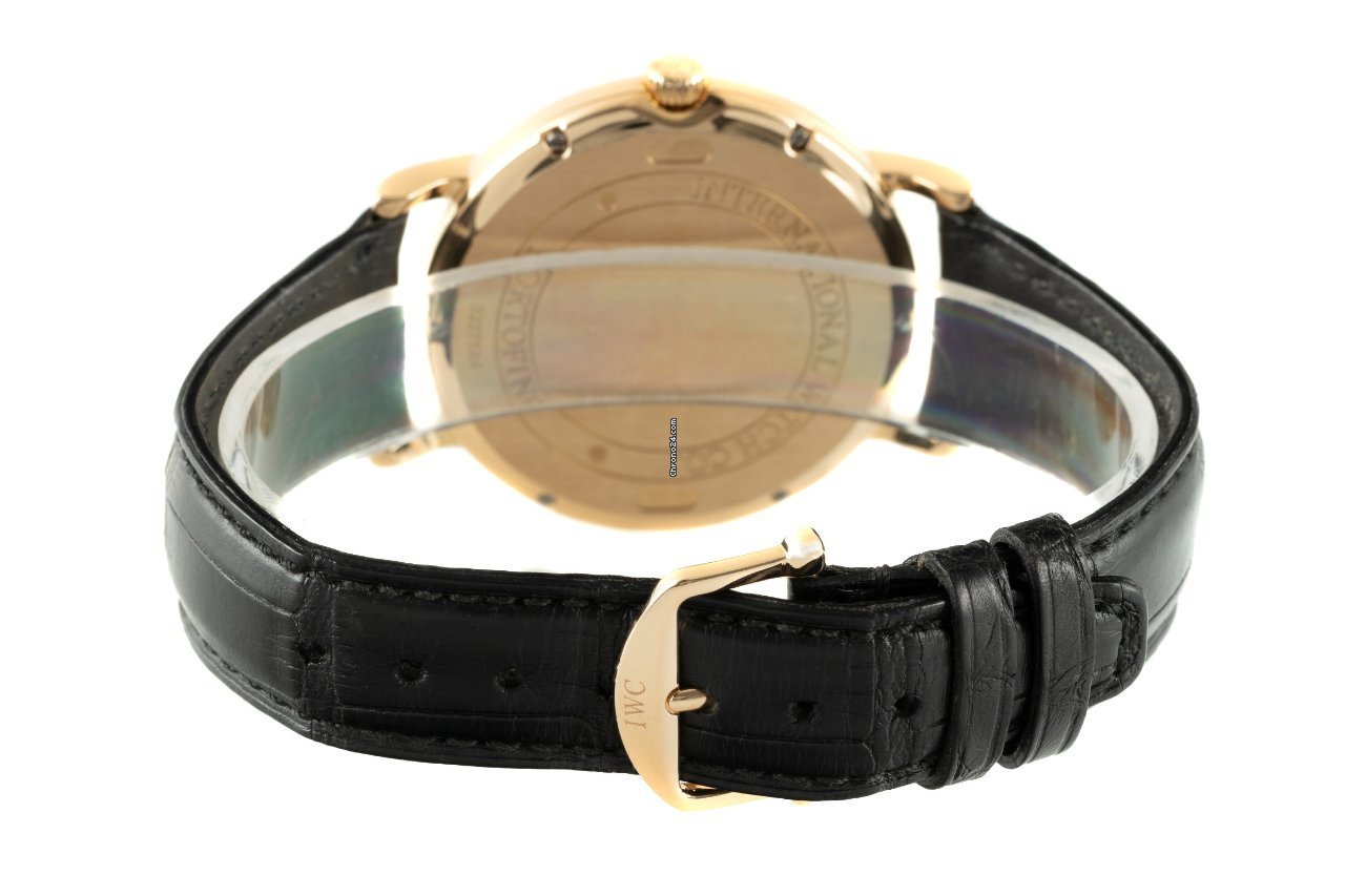 IMG_9081 IWC Portofino Automatic Mens watch Unisex Automatic Red gold 3563 Replica 8