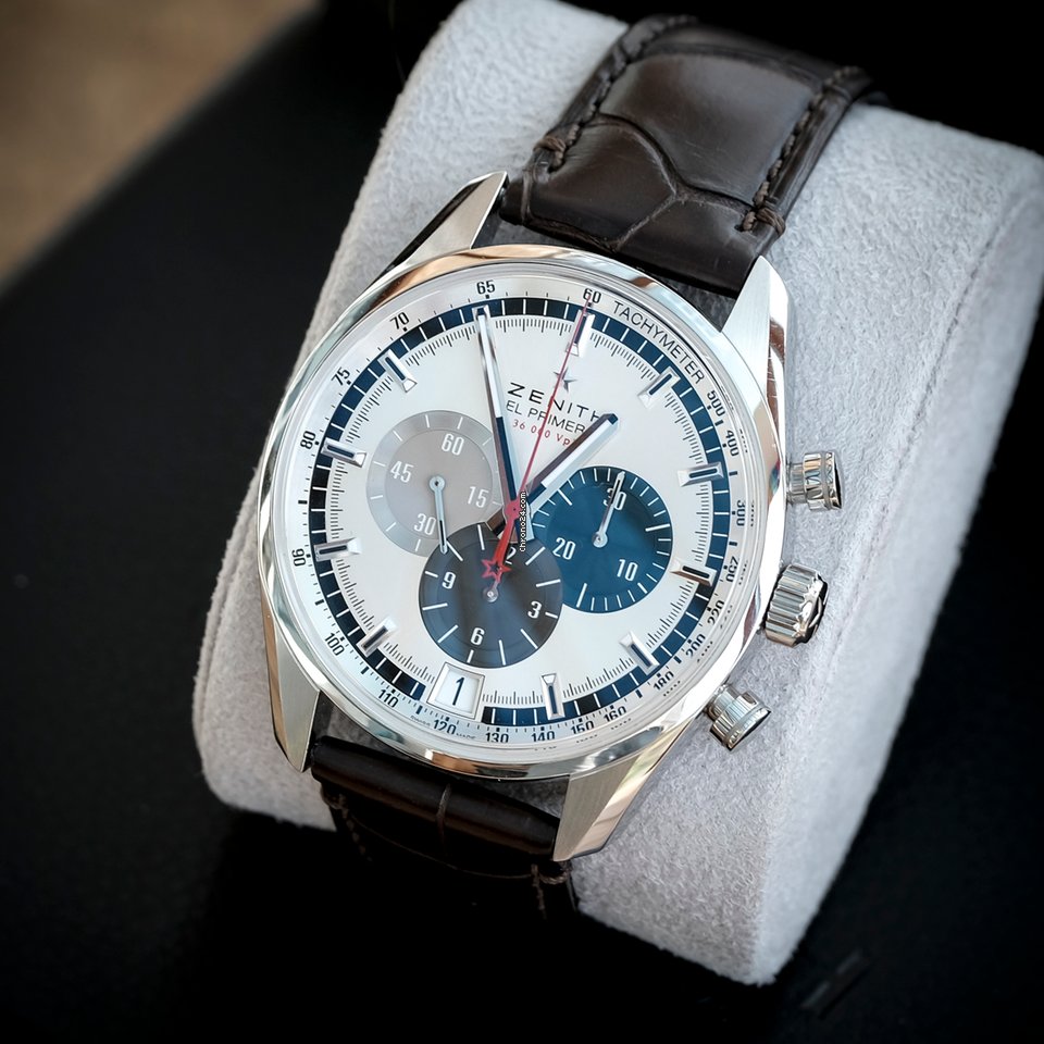 IMG_9081 Zenith El Primero 36000 VpH Mens watch Unisex Automatic Steel 03.2040.400 69.C494 Replica 8
