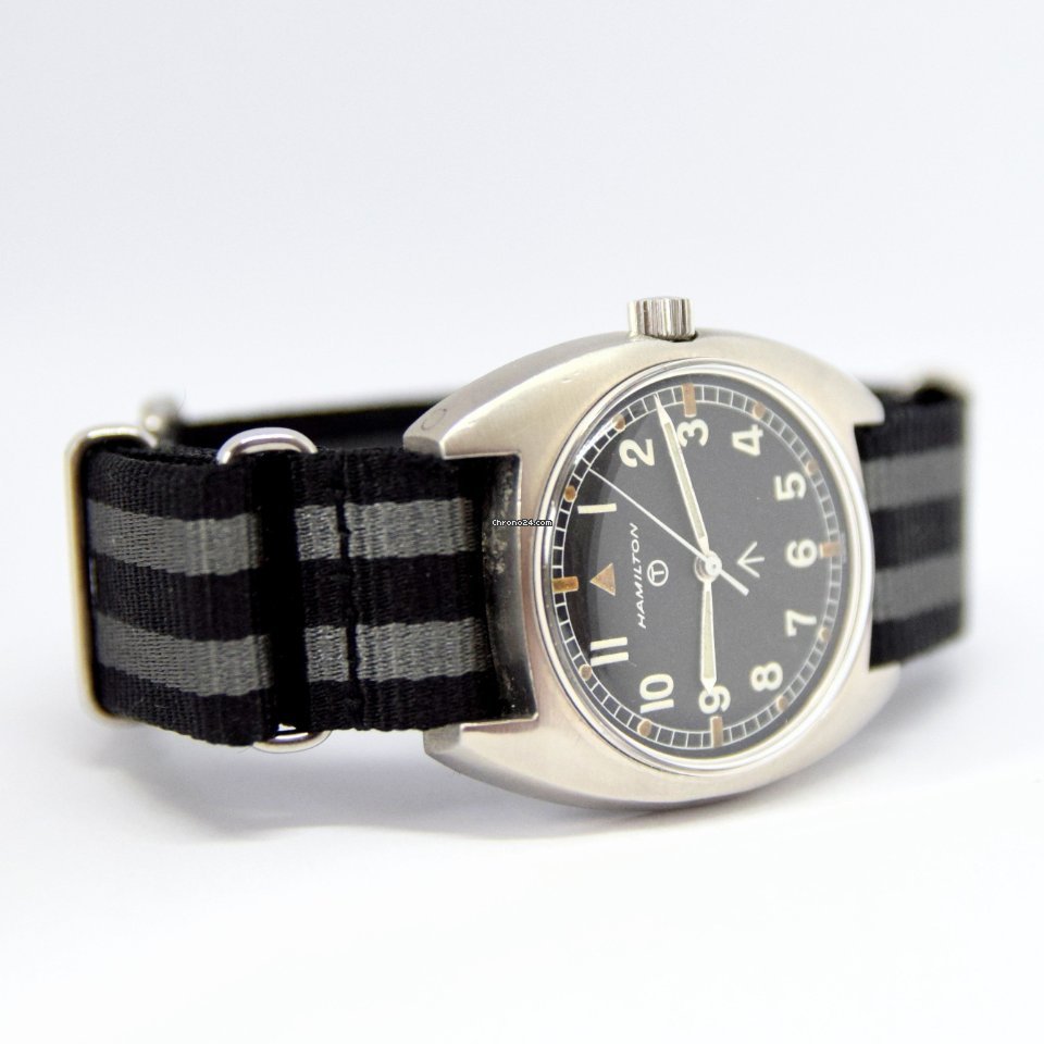 Hamilton Mens watch Unisex Manual winding Steel W10 Replica 8