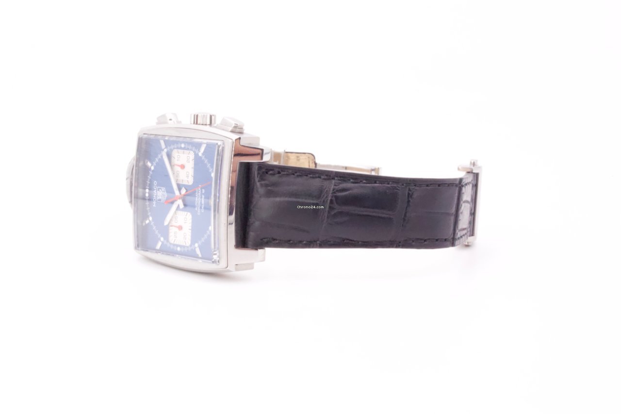 IMG_9081 TAG Heuer Monaco Calibre 12 Mens watch Unisex Automatic Steel CAW2111-0 Replica 8