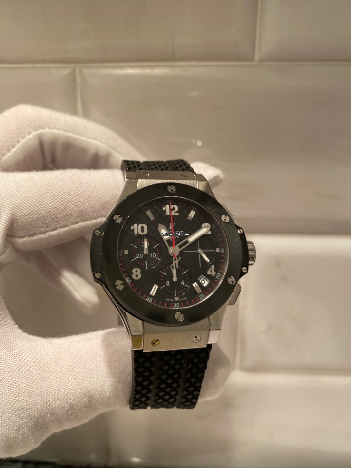 IMG_9081 Hublot Big Bang 41 mm Mens watch Unisex Automatic Steel 341.SB.131.RX Replica 8