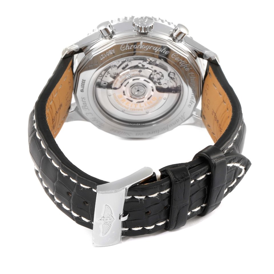 IMG_9081 Breitling Navitimer 01 (46 MM) Mens watch Unisex Automatic Steel AB0127211C1A1 Replica 8
